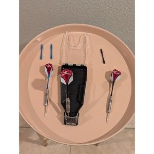 NARWHAL Tournament Steel Tip Darts - 3 Pack Darts Metal Tip Set NIB Weight 22g